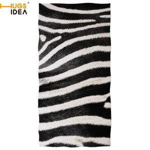 Impressão Toalha De Rosto venda por atacado-Hugsidea leopard estampar zebra python tigre giraffe animal praia praia de microfibre banheira seca rápida com toalha de toalha Y200429168Z