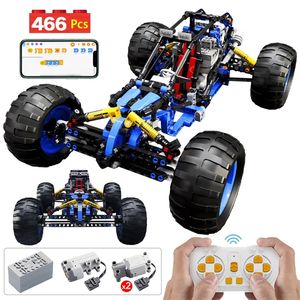 City RC Off Road Racing Car Building Blocks App Programmering Remote Control Vehicle Truck Bricks Toy Gift for Children 220715