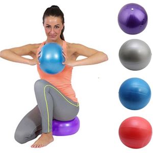 PVC Fitness Balls Yoga Ball Thicked Explosion-Proof träning Hem Gym Pilates Equipment Balance Ball 25cm