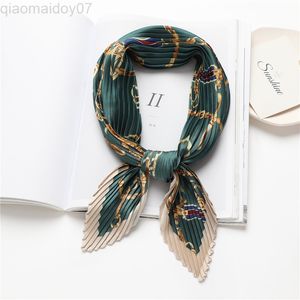 2022 Винтажный печатный шарф -шарф квадратный шарф для женщин.