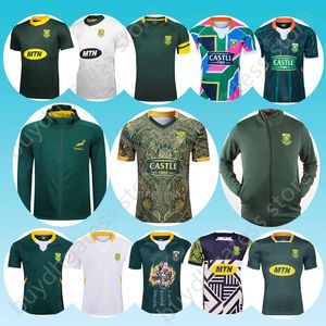 Gk2v 2022 New Rugby Jersey Herren Kurzarm T-Shirts /2020 Südafrika Home Away Jacke S-5XL