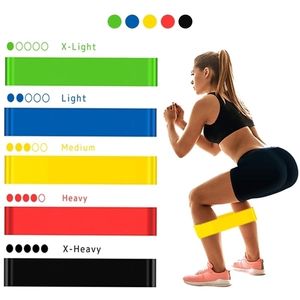 Yoga Resistance Rubber Bands For Fitness 5 Level Workout Elastic Bands Expander Pilates Sports Training Crossfit Gym Equipment 220618