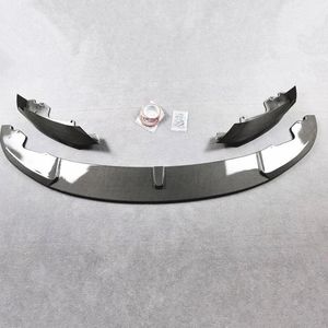 3pcs Auto vordere Stoßfänger Körper Kits Spoliler Kohlenstoffmuster MP Styper -Lippenlippen -Splitter für BMW F10 F20 F22 F30 G30 F32