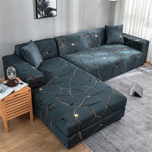 Elastische Sofabezüge für Wohnzimmer, Stretch-Schonbezüge, Schnittcouchbezug, L-förmiger Ecksesselbezug, 1/2/3/4-Sitzer 220524