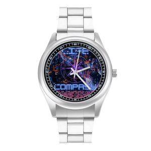 Armbanduhren Leben unter der Regie von Gott Kompass Quarz Uhr Navigation Exklusive Lady Handgelenk Po Steel Home gute Qualität Armbanduhr