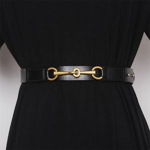 Real Cow Leather Belts for Women Waistband Fashion All Match Jean Pant Dress Belt Genuine Leather Waist Belt Designer Belt 220516
