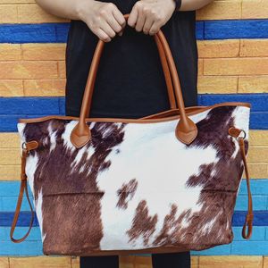 Sued Cow Bag stor kapacitet Duffle Bag Endless Weekender Purse Blanks CN Warehouse Cowhide Leather Shoulder Bags Pu Handbag Tote Dom1431