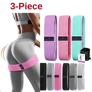 123PCSLOT Fitness Bands Fitness Rubber Band Elastic Yoga Resistance Bands Set Hip Circle Expander Bands Gym Fitness Booty Band 220618