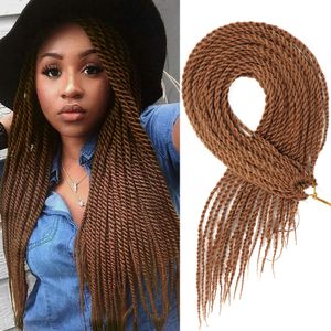 Afrikanische Dreadlocks Twist Braid Braid Perücke synthetische Haarverlängerungen