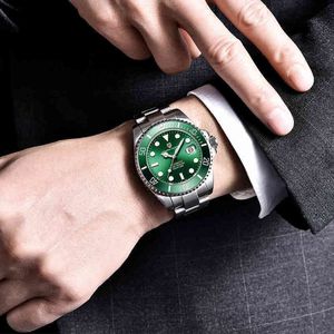 Uxury Watch Date GMT OLEX Luxury Men Watches Automatic Watch Rostfritt stål Vattentät affärssport Mekanisk handledsrelogio Masculino53ch
