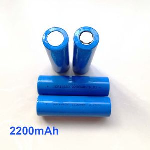 Super 18650 Battery 2200mAh Rechargable Lithium Batteries Factory wholesale 100% High Quality 400pcs per lot