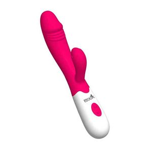 Nxy Vibrators Горячие продажи Силиконовые дилдо 30 Скорость Вибрационного кролика Вибратор Секс-игрушка 0411