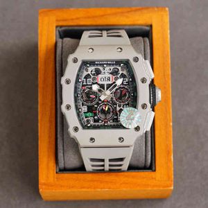 Herrklockor Designer Watches Movement Watches Leisure Business Richa Mechanical Watches Men's Gift Y94s