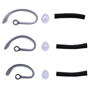 Reservörkrokslingor tips kit headset tillbehör för plantronics cs540 savi w440 w740 w745 wh500 ersättande öronknopp earhook earloops