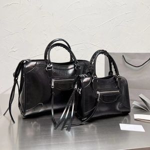 Designer borse borse da donna di lusso dovrebbero borsa borsa da moto messenger da donna di grande capacità portafogli in pelle classica nera di alta qualità molto bella