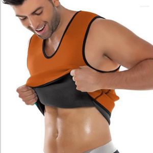 Tanques masculinos Tops Men -Shaping Colet Band Band e Belly Summer Summer Casual Sportswear Fitness Sleeveless Waistmen's