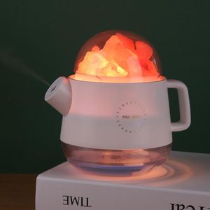 Ароматные лампы воздух увлажнитель хрустальный соль туман красочный световой портативный USB -эфирное масло диффузор Увлажнение