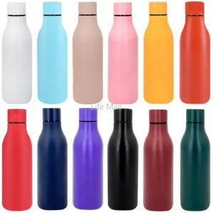 Wholesale 18oz Cola Bottle Mug Insulated Double Wall Vacuum Stainless Steel Tumbler Water Creative Thermos Bowling Cup Drinkware Water Bottles kettle Kitchen