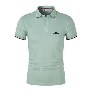 Polo da uomo Estate Moda Marca Uomo Golf Camicie Manica corta Camicia traspirante Top Uomo Business Casual Wear 2022Uomo UomoUomo