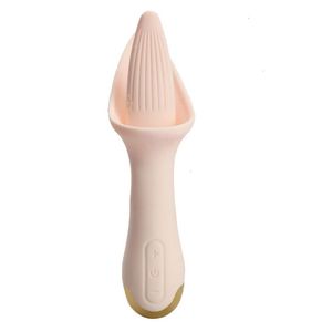 Vibratör penis seks oyuncakları masaj horoz şarj eğlence av silikon dişi elektrik dil frekans dönüşüm simülasyon yalama vajina titreşim aparat