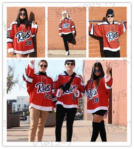 Nik1 Custom Women Metropolitan Riveters Hockey jersey 14 packer 4 janiga 10 cornine 22 olno 6 Maclaine Embroidery good quality youth Men