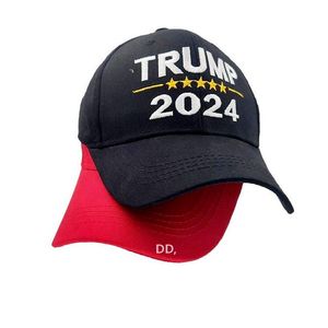 2024 Trump Czapka z daszkiem USA produkt bawełniane czapki Snapback Casquette Kapelusze Dorywczo Gorras Tata Bonnet Haft Drukuj Czapka Beisbol RRB14879