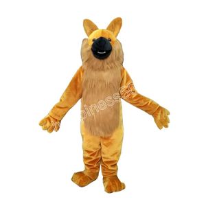 Performance Wolf Mascot Trajes Halloween Natal Dos Desenhos Animados Personagem Outfits Terno Publicidade Folhetos Clothings Carnaval Unisex Adultos Outfit