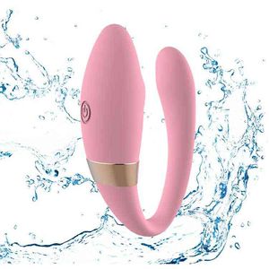 NXY Vibrators Vuxen Sex Toy Kvinnor Kraftfull U Form Smart Phone Controlled Vibrator 0411