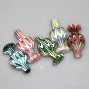 Smoking Glass Carb Caps Directional Bubble Ball Carb Cap For Quartz Banger Nails Water Bongs Dab Rigs