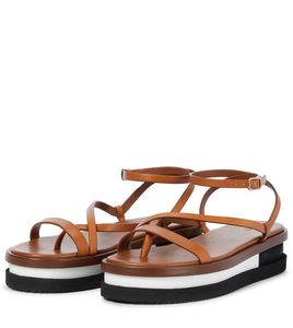 Sommer Kiefer Sandalen Schuhe Frauen Plattform Keile Flache Latte Vachetta Leder Schwarz Weiß Perlen Verzierung Komfort Arbeiten Hochzeit Kleid Party stil