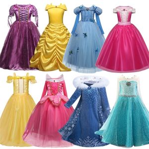 Traje de crianças para crianças menina 4 8 10 anos cosplay roupas vestido de festa princesa es meninas 2 aniversário até 220422