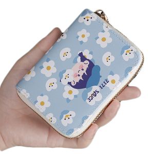 Modne minimalistyczne portfele dla kobiet mini torby portfel Portfel Lady's Card Bag Zero Portfel