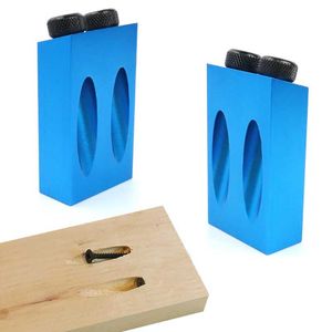 Set di utensili manuali professionali 1 set 15 gradi lavorazione del legno localizzatore di fori obliqui punte da trapano kit di maschere tascabili set di guide puncher strumenti di carpenteria fai da te