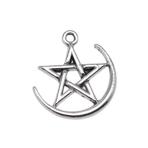 Wholesale supernatural charms for sale - Group buy Supernatural Gothic Charms Star Pentagram Pendant Vintage Pentacle For Bracelets Jewelry Findings Necklace Fashion Components Accessories
