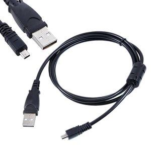 High Speed 8p 8 Pins 8pin mini USB Data Charger Cable for Nikon Digital Camera Charging Cable With Magnetic Ring FEDEX DHL UPS FREE SHIP