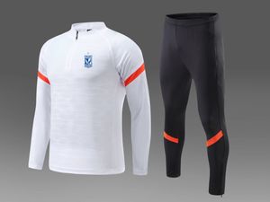 Lech Poznan Men's TrackSuitsアウトドアスポーツスーツ秋と冬の子供ホームキットカジュアルスウェットシャツサイズ12-2XL