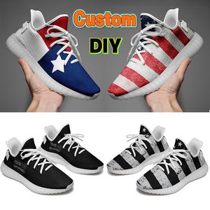 Mens Custom Sneaker Reze X V2 Koşu Ayakkabıları DIY My Fikir Klasik Eğitmenler Özelleştirilmiş Logo Boyutu Erkek Kadın Spor Kabarkolları Eur 35-47