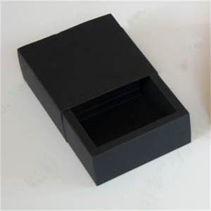 Inner Size10105CM Black Drawer Kraft Paper Present Box Food Biscuit Cooky Paper Boxbread Cake Paper Box 100piece Lot 201015