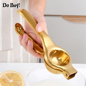 1 Pcs Lemon Stainless Steel Fruit Squeezer Orange Juicer Handle Press Multifunctional Kitchen Tools 220704