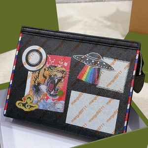 Frauen Tragbeutel Handtaschen Geldbörsen Brieftasche Männer Clutch Bag Cosmetic Cases Kartenhalter mit Kastenstaubbeutel