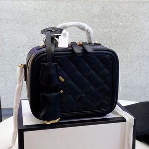 Designer handtassen vierkante dikke ketting tas echt leer dames handtas grote capaciteit schoudertassen topkwaliteit gewatteerde messenger bag