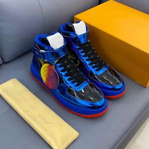 Scarpe da basket alte da uomo 1s Heritage University Blue royal patent bred Atmosphere mocha scuro Brotherhood shadow twist stivali da uomo Sneakers scarpe da ginnastica taglia 38-45