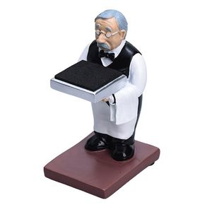 Creative Housekeeper Butler Men Watch Display Holder Storage Box Case Glass Cover Jewelry Rack Stand 220719
