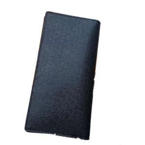 Portafogli lunghi classici con ondulazione dell'acqua Portafogli con motivo incrociato Porta carte multi-carta Pochette Portafoglio da donna di marca di lusso Portamonete da uomo con capacità lager Tasca