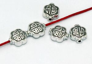Błogosławieństwo Tybetańskie Srebrne Bransoletka Apple Wiselanty ręcznie robione koło metalowe biżuterię akcesoria g6uys