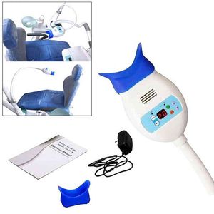 Denxy Teeth Whitening Machine High Strength 8 LED Lamp Professional Bead Dental Desktop Chair Tooth Cold Light 220615