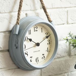 Nordic Nowoczesne minimalistyczne zegary zegar ścienny salon kutego żelaza metalowe zegary kreatywne kwarcowe osobowość 201125