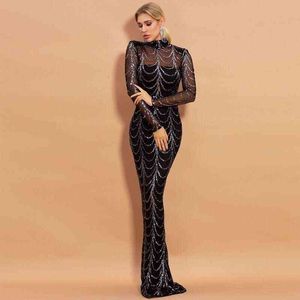 Tute da donna Abiti Pagliaccetti Inverno Morbido cotone elasticizzato Nero Party Ingrandisci codice Abiti Skinny Sexy Club Wear Splendida gonna cava