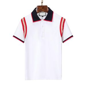 2022 sommer Kleidung Luxus Designer Polo Shirts Männer Casual Mode D Brief Drucken Stickerei T Shirt High Street Plus Größe m-3XL