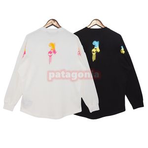 Felpe con cappuccio da uomo con stampa graffiti nuove magliette da donna girocollo a maniche lunghe coppie felpe larghe casual taglia S-XL